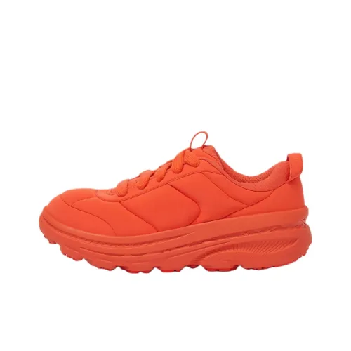 HOKA ONE ONE x MARNI Bondi B3LS Низкий Топ Повседневная Обувь Унисекс Красный