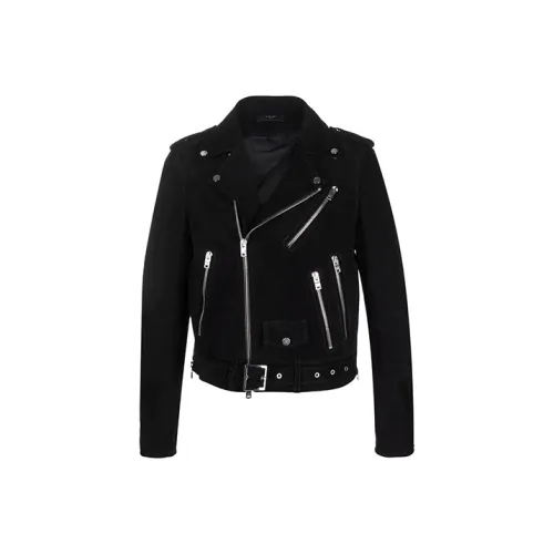 AMIRI Черные Мужские Кожаные Куртки