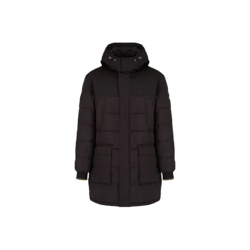 ARMANI EXCHANGEAE Хлопковый пуховик Мужской Черный