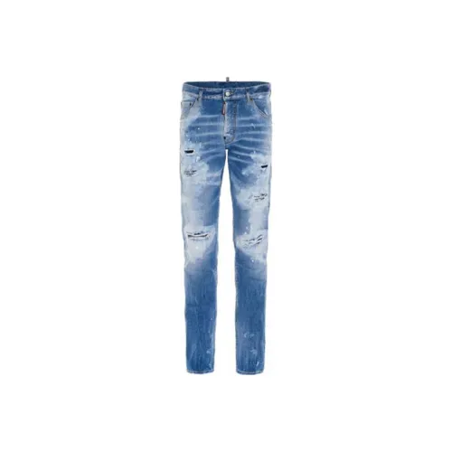 DSQUARED 2 Blue Men's Jeans DSQUARED 2 Синий Мужской Джинсы