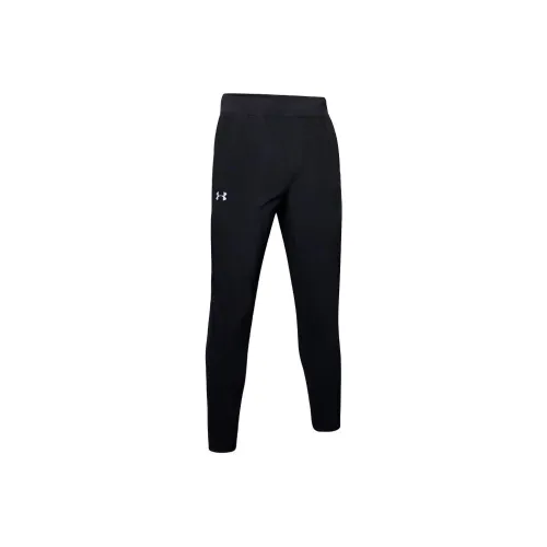 Under Armour Черные Мужские Вязаные Тренировочные Штаны