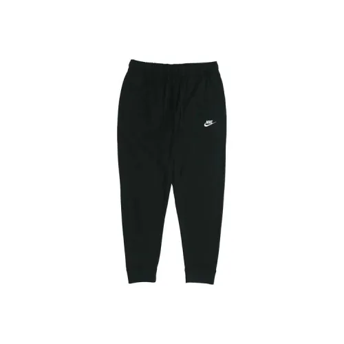 Nike Sportswear Черные Мужские Вязаные Тренировочные Штаны