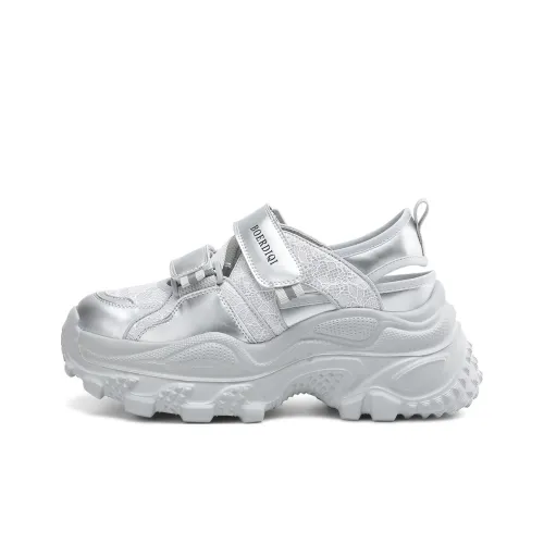 BOERDIQI Легкий визуально увеличивающий рост низкий топ текс кроссовки женские