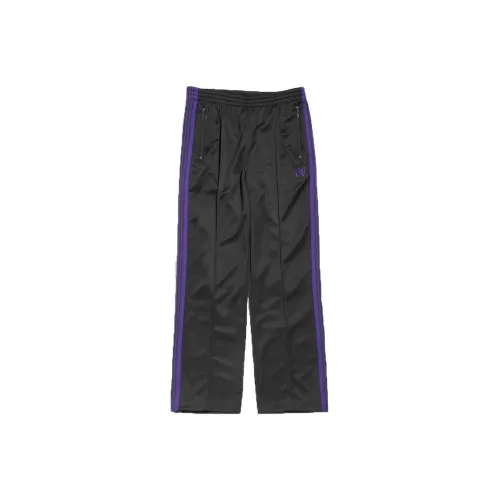 Needles Черные Унисекс Вязаные Тренировочные Брюки