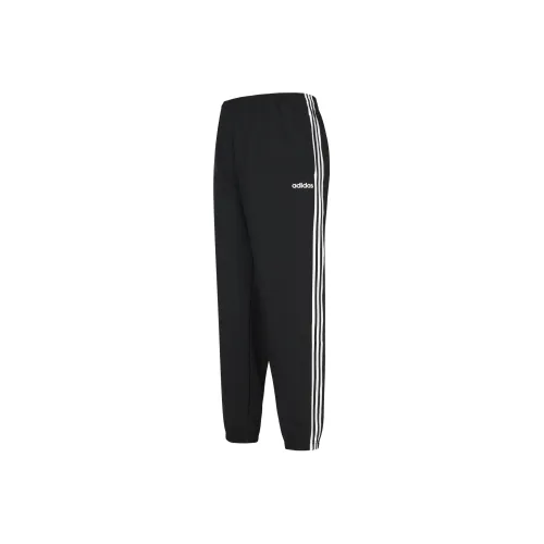 Adidas Essential Черные Мужские Вязаные Спортивные Штаны