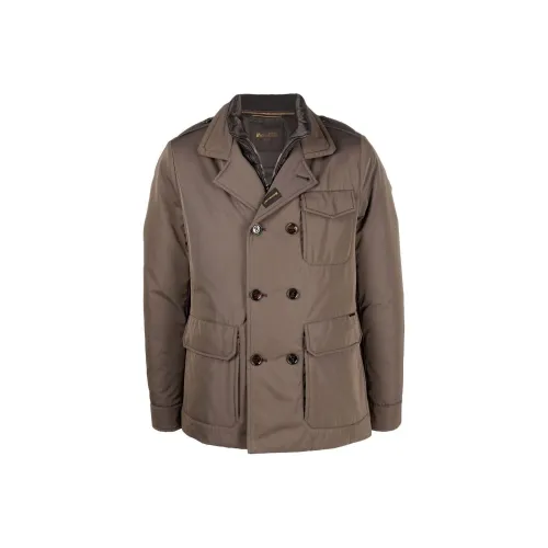 Moorer Куртки и Пальто Мужской Коричневый