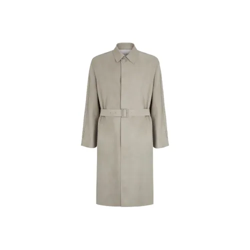 FENDI SS22 Тренчкот Мужской Серый