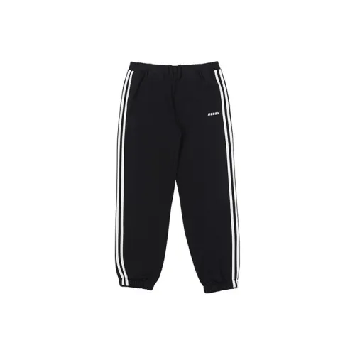 NERDY Штаны с манжетами Повседневные брюки Унисекс Черный