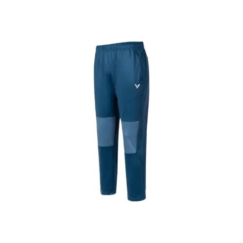 VICTOR Вязаные тренировочные штаны унисекс Deep Dive синий