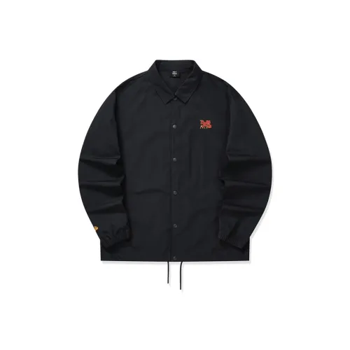 Erke x QIZAILIANMING Life Collection Куртка Мужская Глубокий Черный