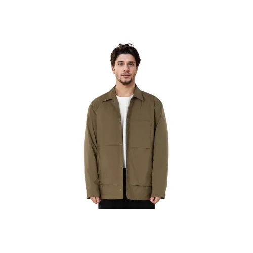 JOSEPH ABBOUD Зеленый Мужской Пуховик