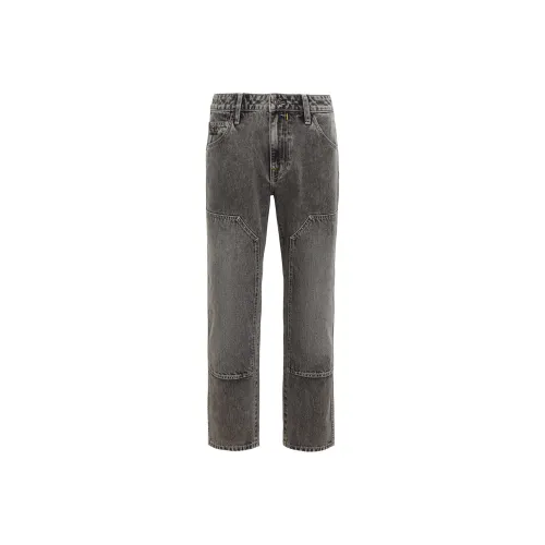 CAT Gray Men's Jeans КАТ Серый Мужские Джинсы