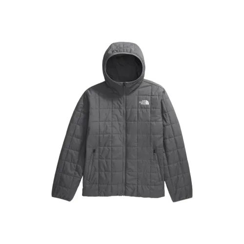 The North Face Мужской Junction Insulated Hoodie Пуховая куртка Мужская Серого цвета