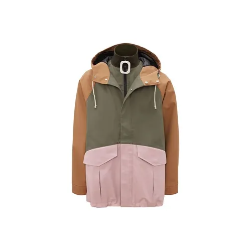 JW Anderson Многоцветный Мужской Тренч