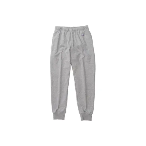 Champion Штаны с манжетами Тренировочные брюки Японская версия Мужские Оксфорд серый