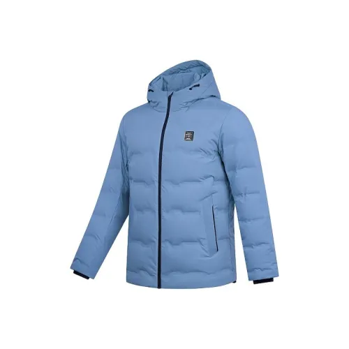 QIAODAN Пуховик Мужской Streambed Каменный Синий