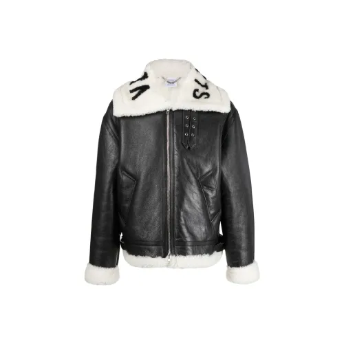Vetements Черные унисекс кожаные куртки