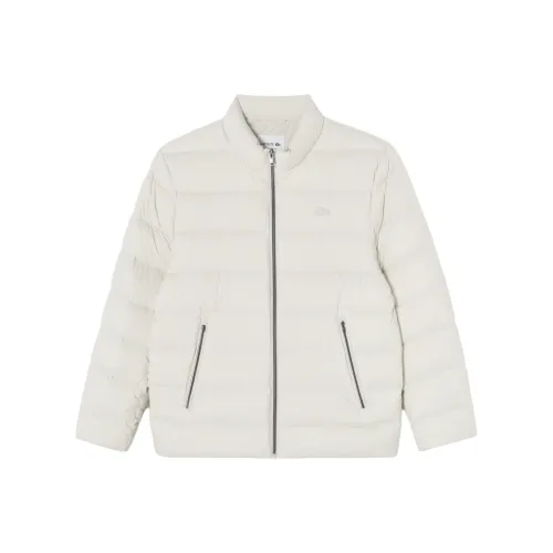 LACOSTE Пуховик Мужской Светло-Серый