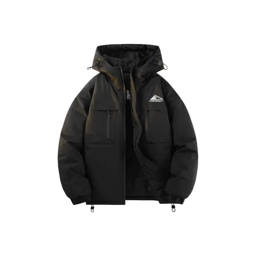 CRUSH KEY Унисекс Объемные куртки (пуховики)