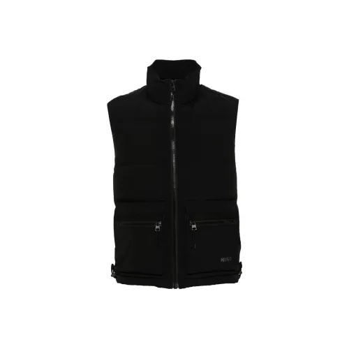 Hugo Boss SS24 Хлопковый пуховик Мужской Черный