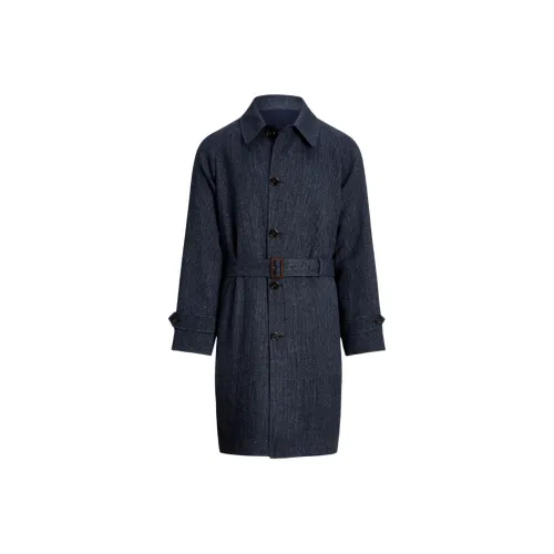 Polo Ralph Lauren Тренчкот Мужской Navy Blue