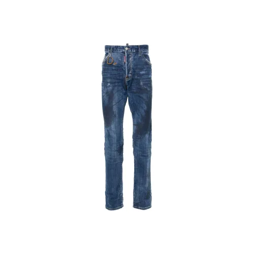 DSQUARED 2 Blue Men's Jeans DSQUARED 2 Синий Мужской Джинсы