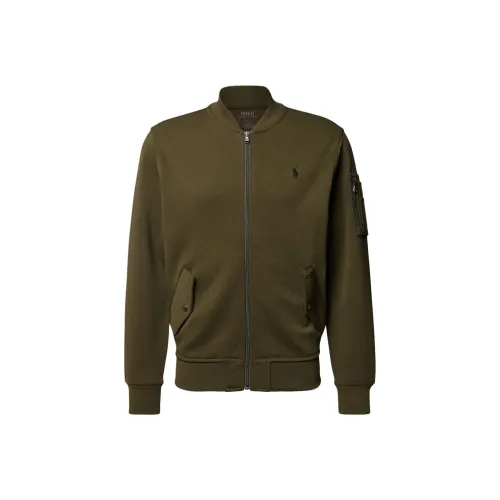 Polo Ralph Lauren FW23 Куртки и Пальто Мужской Оливково-зеленый
