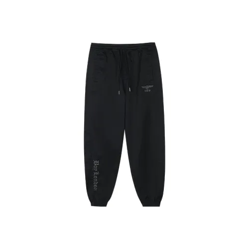 Boy London SS21 Повседневные брюки Унисекс Черный