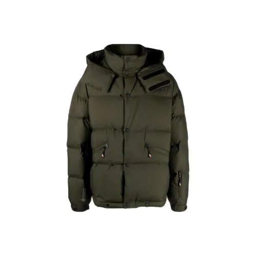Moncler Grenoble Пуховик Мужской Хаки