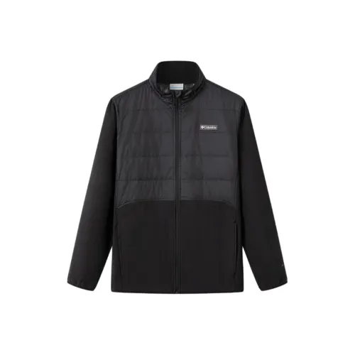 Columbia совместный бренд Casual Outdoor хлопковый пуховик мужской черный