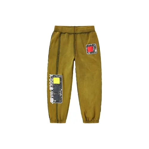 A COLD WALL* Мшисто-зеленый Унисекс Вязаные Тренировочные брюки