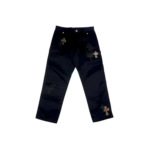 Chrome Hearts Мужские карго-брюки черного цвета