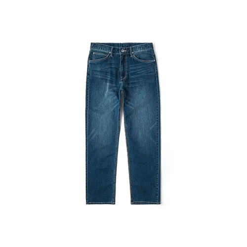 Lee Medium Blue Men's Jeans Ли Средне-синие Мужские Джинсы