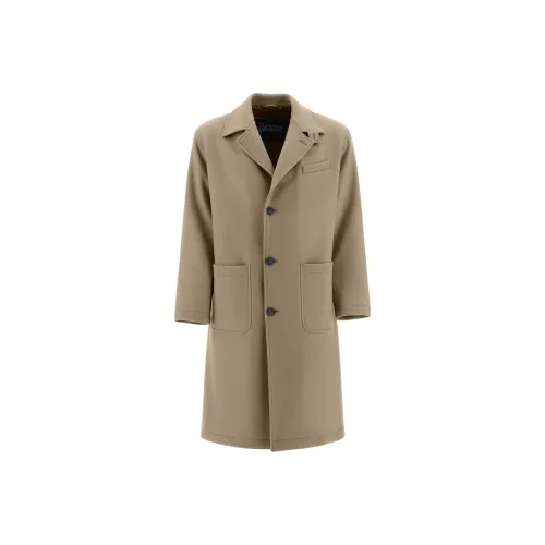 HERNO Песочный Мужской Пуховик