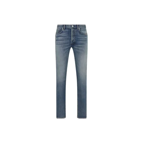 DIOR Blue Men's Jeans DIOR Синий Мужские Джинсы