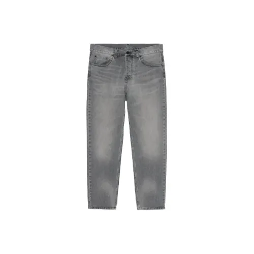 Carhartt WIP Gray Men's Jeans Кархартт WIP Серый Мужской Джинсы