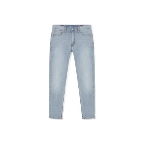 Levis Узкие Джинсы Осенние Мужские Светло-Синие