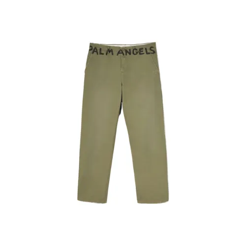 PALM ANGELS Армия Зеленый Мужской Джинсы