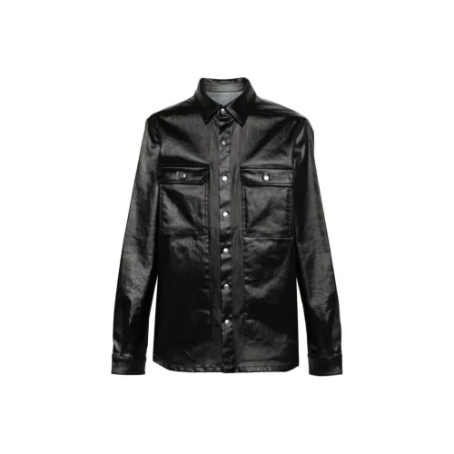 RICK OWENS совместный бренд RO Куртки и пальто Мужской Черный