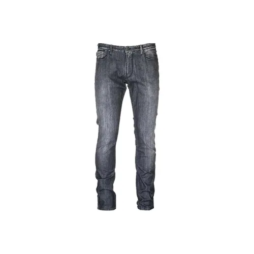 EMPORIO ARMANI Черные Мужские Джинсы