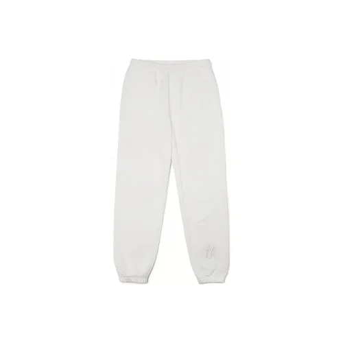 MLB Нью-Йорк Янкис Белые Унисекс Вязаные Тренировочные Брюки