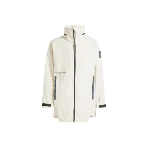Adidas MYSHELTER RAIN.RDY PARKA Пальто Мужской Алюминий Белый