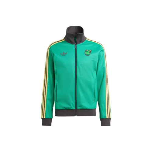 Adidas Originals Jamaica Beckenbauer Газон Зеленый Мужская Куртка