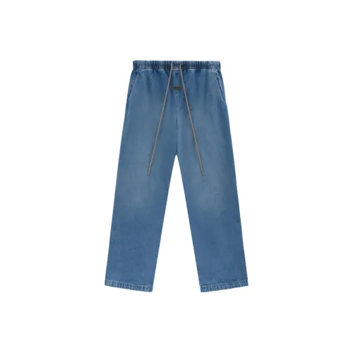 Fear of God Essentials SS24 Lounge Брюки Med Wash Джинсы Мужской Med Wash