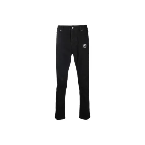 PALM ANGELS Мужские черные джинсы