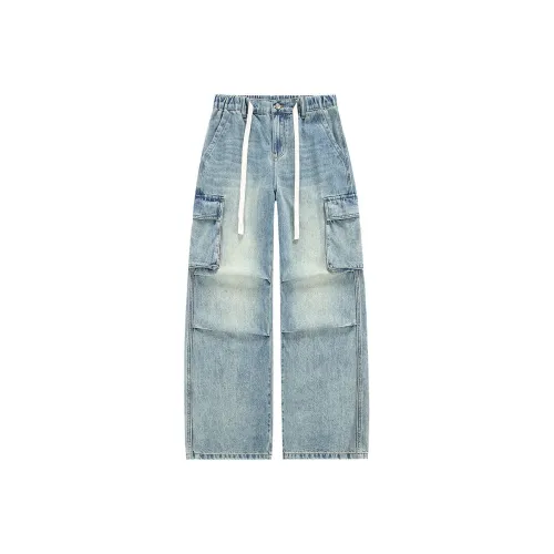 NVRFRGT Джинсы Унисекс Light Синий