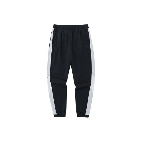 Anta Life Collection Черные Мужские Вязаные Спортивные Штаны