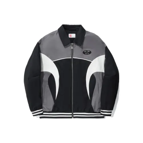 LINING Хлопковый пуховик мужской черный серый