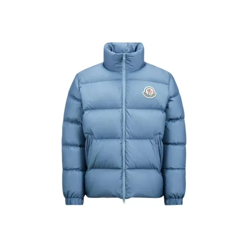 Moncler Citala Series Пуховик Мужской Светло-Синий