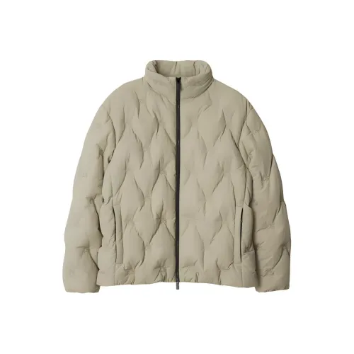 Burberry SS24 Down Jacket Men's Gray Blue